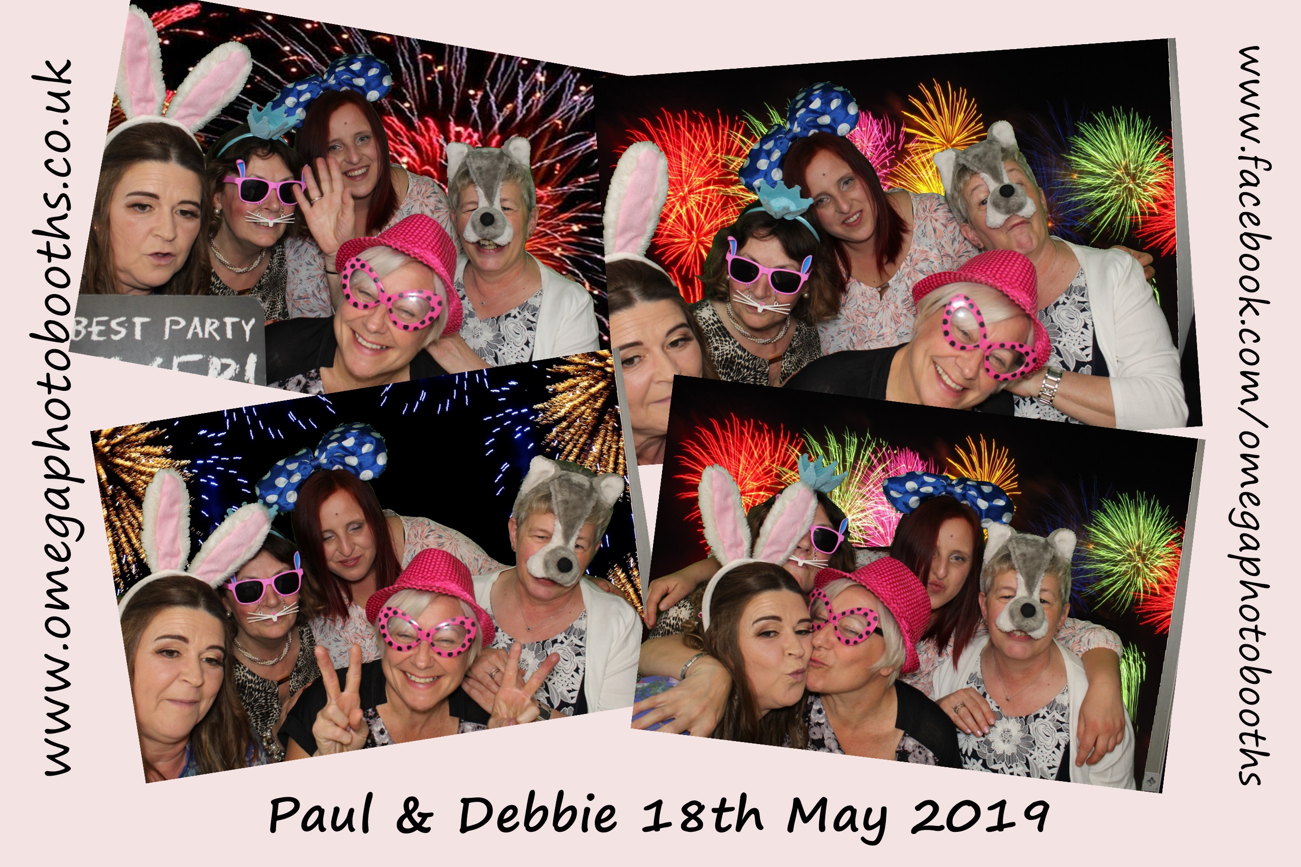 Paul and Debs wedding party  | View more photos from the event at gallery.omegaphotobooths.co.uk/u/Omega-Photobooths/Paul-and-Debs-wedding-party